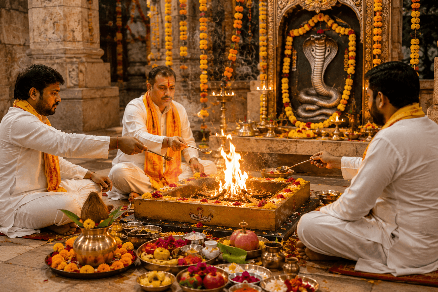काल सर्प दोष पूजा